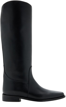 Wooster Leather Riding Boots By Khaite | Moda Operandi