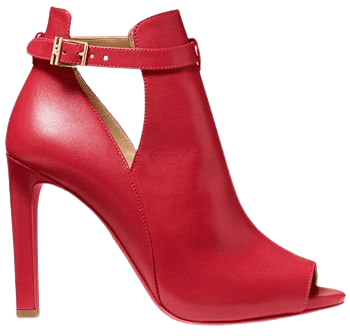 Michael Kors Women's Lawson High-Heel Buckled Open Toe Shooties & Reviews - Booties - Shoes - Macy's