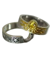 sun and moon rings - Google Search