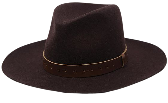 WYETH Wool Felt Harper Wide-Brim Fedora Hat