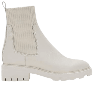LINZA BOOTS IN IVORY LEATHER – Dolce Vita
