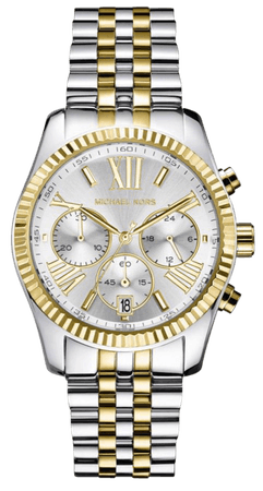 Michael Kors Watch Gold Silver