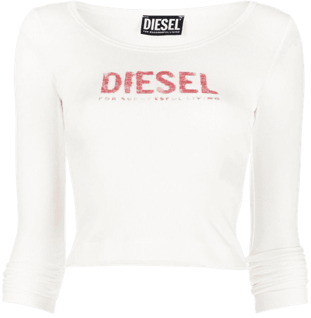 DIESEL T-BALLET Cropped T-shirt - Farfetch