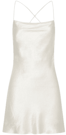 Crush Satin Mini Slip Dress By Third Form | Moda Operandi