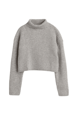 Knit Sweater - Taupe - Ladies | H&M US