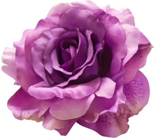 purple rose hair clip - Google Search