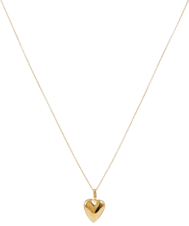 Saint Laurent - Heart chain necklace | Mytheresa
