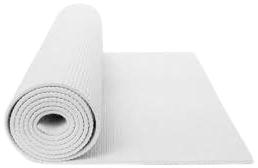 white yoga mat