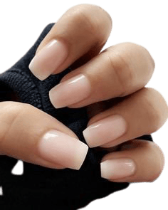 200+ French Coffin Gel Nails ideas | gel nails, nails, nail designs