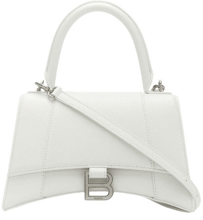 Balenciaga Small Hourglass Top Handle Bag 5935461IZHY White | Farfetch