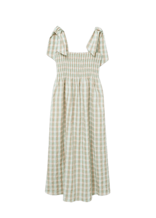 Vichy check dress - Women | Mango USA