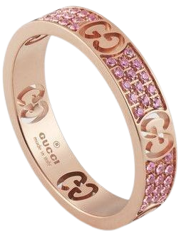 gucci pink ring