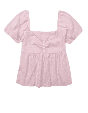 AE Puff-Sleeve Babydoll T-Shirt