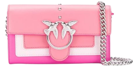 Pinko coral pink shoulder bag