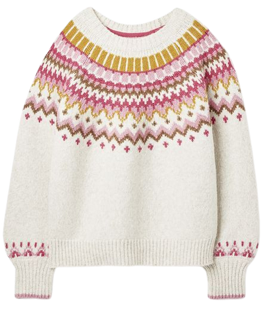Allie null Fair Isle Sweater , Size US 6 | Joules US