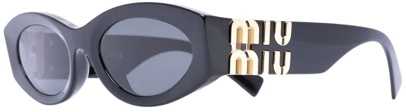 Miu Miu Eyewear logo-detail cat-eye Sunglasses - Farfetch