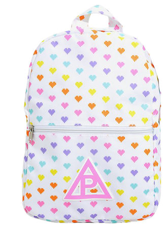Poppy Pastel Hearts Mini Backpack