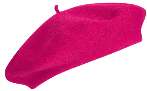 Fuchsia Beret Hat – Pink Poodle Boutique