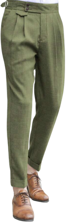 men’s green pants