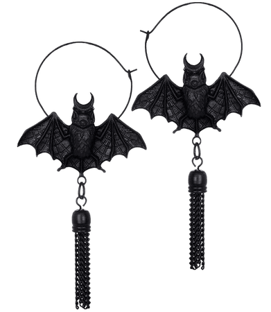 Bat Earrings - Pinterest