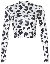 cow print shirt