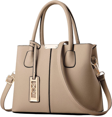 Amazon.com: CHICAROUSAL Purses and Handbags for Women Leather Crossbody Bags Women's Tote Shoulder Bag (Khaki) : Clothing, Shoes & Jewelry