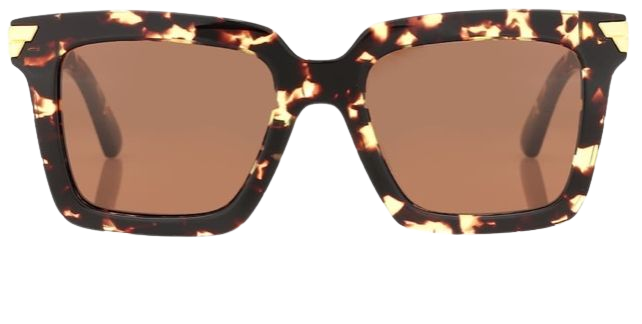 BOTTEGA VENETA Square acetate sunglasses