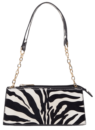 zebra print bag