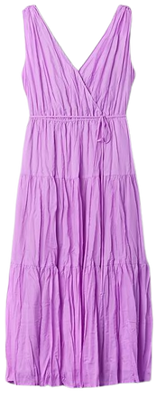 Pleated Tiered Maxi Dress | Gap