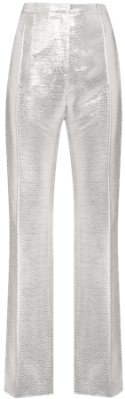 Paco Rabanne metallic-sheen Tailored Trousers - Farfetch