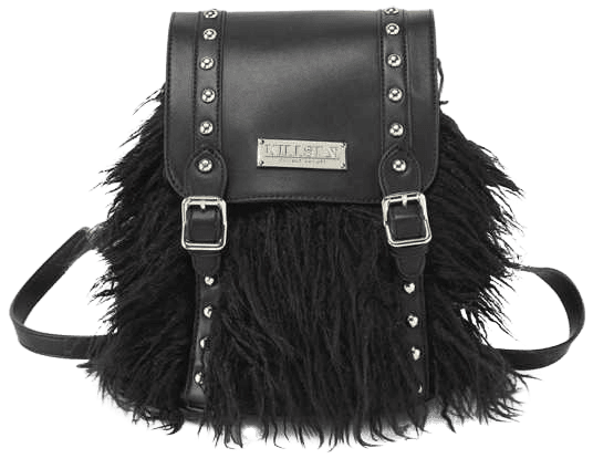 faux fur backpack
