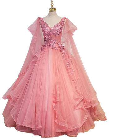Luxury Wave Sleeve Pink Fairy Embroidery Ball Gown Medieval Dress Cartoon Princess Medieval Renaissance Gown Queen Cosplay Victoria Dress Girls Costumes Spiderman Costumes From Greatwallnb, $160.41| DHgate.Com
