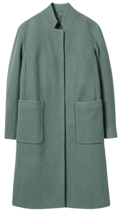 Chiltern Wool Blend Coat - Heath | Boden US