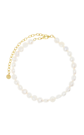Cult Gaia Melody Pearl Choker Necklace
