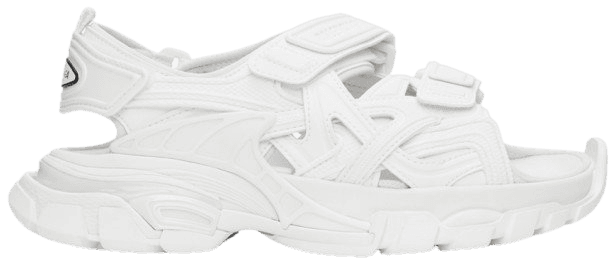 White Track Sandals