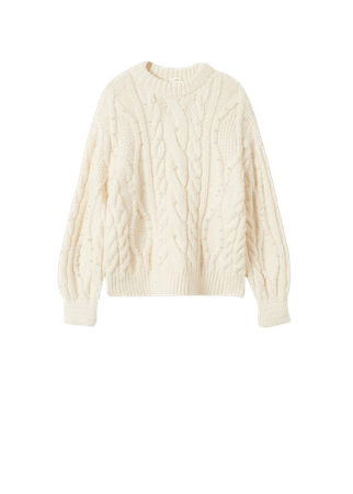 Pearls knitted sweater - Women | Mango USA