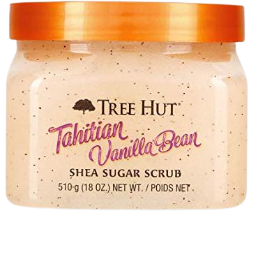 Amazon.com: Tree Hut Tahitian Vanilla Bean Shea Sugar Scrub, 18oz, Ultra Hydrating and Exfoliating Scrub for Nourishing Essential Body Care: Beauty