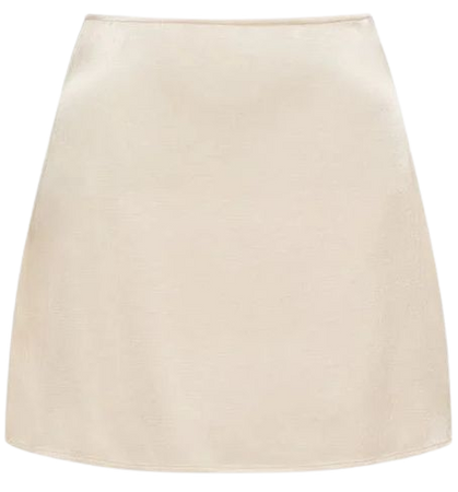 Kerrigan Mini Skirt | Ivory – Rumored