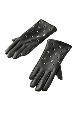 Faux Leather Grommet Glove | Urban Outfitters