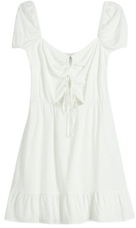 Short sleeve mini dress - Dresses - BSK Teen | Bershka