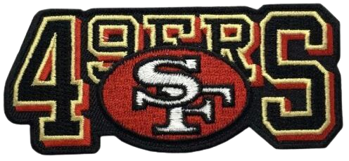 San Francisco 49ers Name Iron On Embroidered Patch ~FREE Ship | eBay