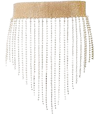 Diamond Skirt Rhinestone Body Chain
