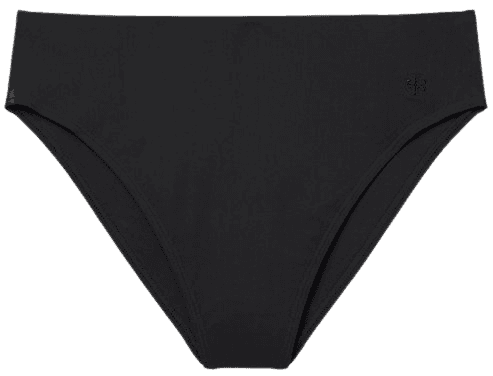 Solid High-Waisted Bikini Bottom: Women's Designer Two Pieces | Tory Burch