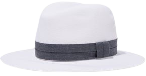 Canvas-trimmed wool-felt fedora | RAG & BONE | Sale up to 70% off | THE OUTNET