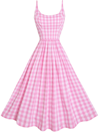 Pink Gingham dress