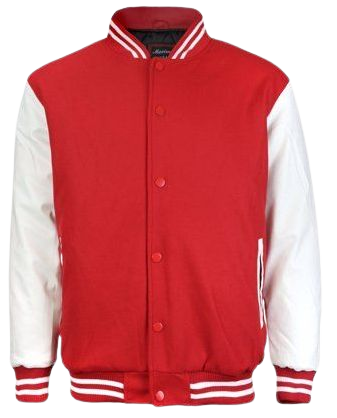 Men's Premium Classic Snap Button Vintage Baseball Letterman Varsity Jacket