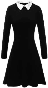 black dress white collar – Recherche Google