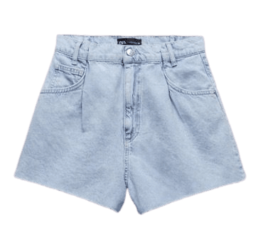 Zara denim shorts
