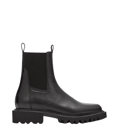 ALLSAINTS US: Womens Hayley Leather Boots (black)