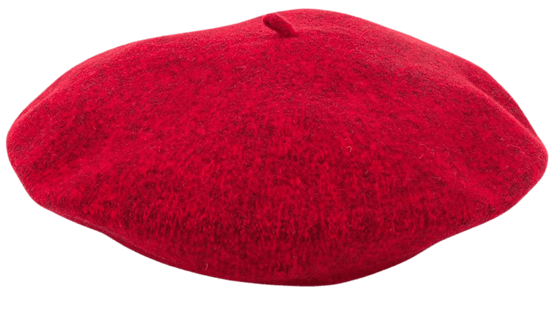 Shop Celine Robert knitted beret hat with Express Delivery - FARFETCH